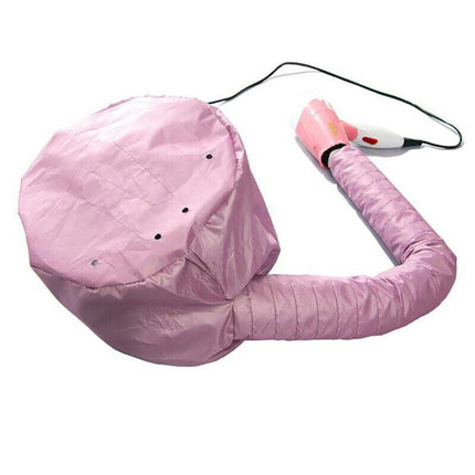 Bonnet Hair Drying Cap Hat Hood Soft Womens Blow Dryer hairdressing tool Home AU - Aimall