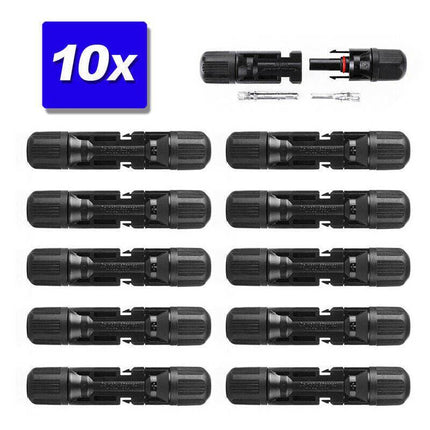 5-20 Pairs For Solar Panel Connectors IP67 30A Line Plug Socket Male & Female AU - Aimall