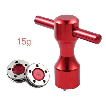 2X 10/15/20g Golf Custom Weights +Wrench For Titleist Scotty Cameron Putters Red - Aimall