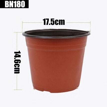 AU STOCK 20PCS SOFT PLASTIC PLANT POTS NURSERY SEEDLINGS CONTAINER 012 AU - Aimall