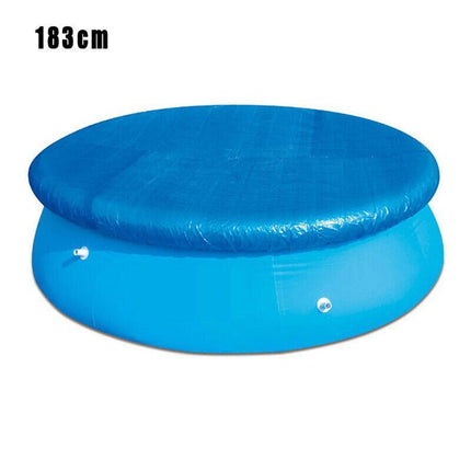 Round Swimming Pool Cover Lot for Garden Outdoor Paddling Family Pools AU Stock - Aimall