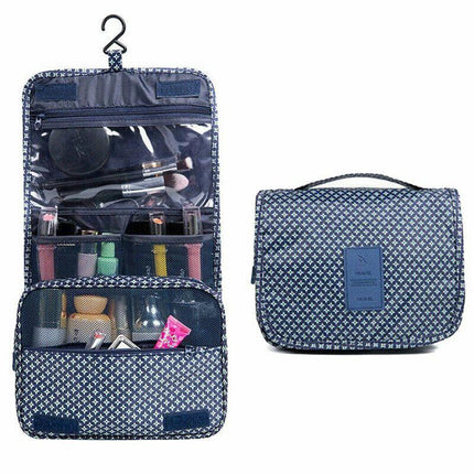 Travel Cosmetic Makeup Bag Hanging Toiletry Case Storage Large Bag Organizer AU - Aimall