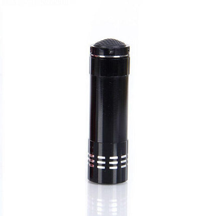 Mini Pocket 9 LED Camping Torch Ultra Flashlight Light Lamp Aluminum ( 1pc) AU - Aimall