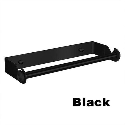 Paper Towel Holder Under Cabinet Wall Mount Stainless Steel Rack Kitchen - Aimall