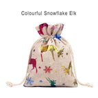 Colorful Snowflake Elk