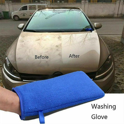 Magic Clay Mitt Glove Car Polish Clay Bar Detailing Glove Microfiber Car Wash AU - Aimall