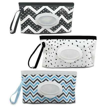1/2/4x Dispenser Travel Wet Wipe Bag Pouch Baby Care Portable Tissue Case Holder - Aimall