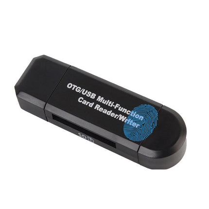 Micro USB OTG to USB 2.0 Adapter SD TF Micro Card Reader For PC Mobile Phone AU - Aimall