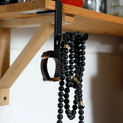 Metal Earphone Headset Desks Display Stand Hanger Holder Headphone Bracket Hook - Aimall
