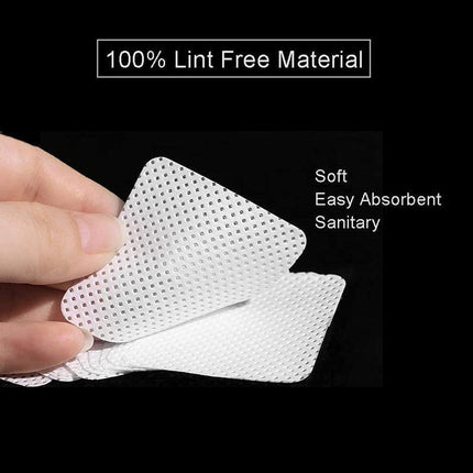 1000PCS Nail Wipes Cotton Pads Polish Remover Cleaner Manicure Paper Lint Free - Aimall