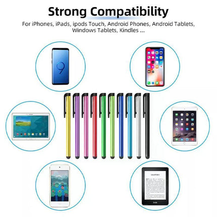 10x Universal Compactive Touch Screen Pen Stylus for Apple iPhone iPad Samsung - Aimall