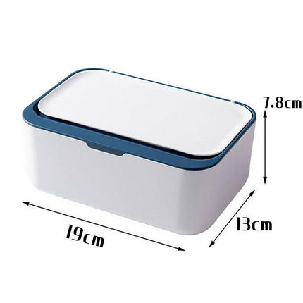 Mask Storage Case Tissue Box Wet Paper Holders Organiser Holder Covers Dispenser - Aimall