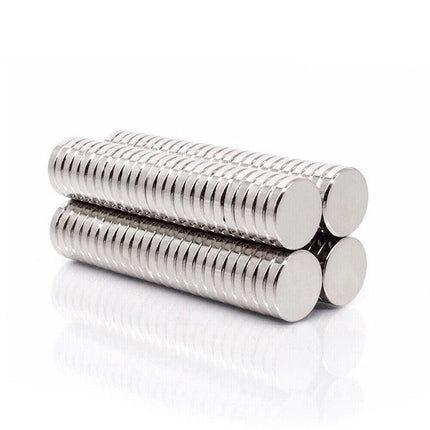 Up to 500pcs Rare Earth Strong Magnet Disc Round Cylinder Neodymium N50 10 x 2mm - Aimall