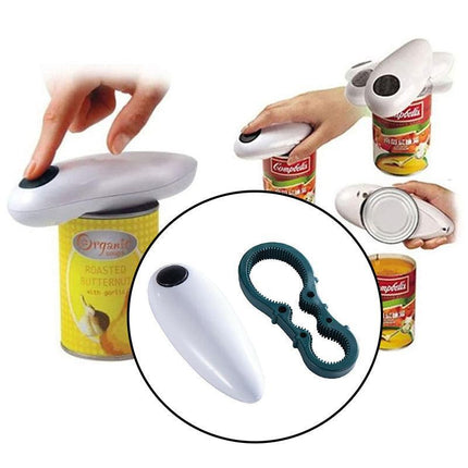 Touch Automatic Can Opener Electric Can Opener Jar Lid Opener Restaurant Home AU - Aimall