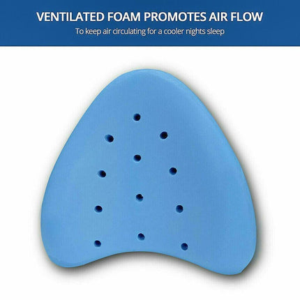 Memory Foam Leg Pillow for enhanced night comfort.