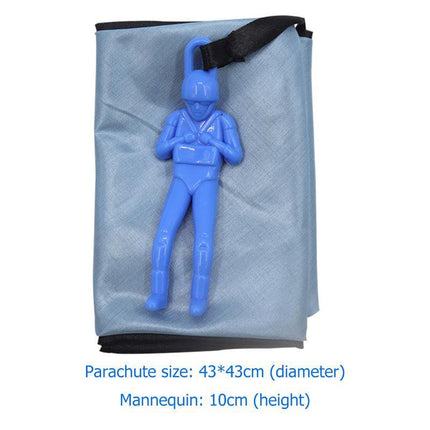 Hand Throwing Mini Soldier Parachute Funny Toy Kid Outdoor Game Play Educational - Aimall