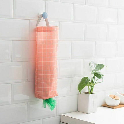 Plastic Bag Bags Hanger Organizer Storage Kitchen Trash Garbage Dispenser Holder - Aimall