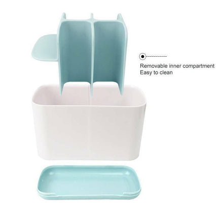 Electric Toothbrush Holder Bathroom Caddy Storage Large Multifunction Organizer - Aimall