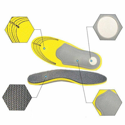Arch Support Insoles Shoes Insert Orthotic Sole Running Cushion Plantar Pads AU - Aimall