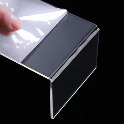 3Pcs Transparent Acrylic Shoes Display Stand Jewellery Rack Organiser AU Stock - Aimall