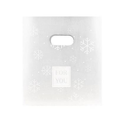 100PCS Clear Daisy Cookie Gift Bag Plastic Candy Package Bags With Handle Party - Aimall