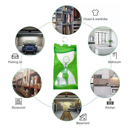 Moisture Absorbent Bag Hanging Wardrobe Closet Dehumidizer Desiccant Bag AUSTOCK - Aimall