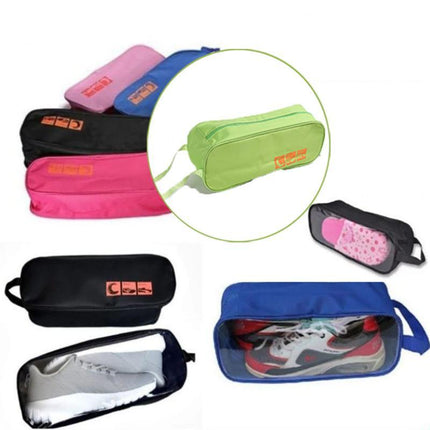 Waterproof Portable Shoe Bags Case Travel Sports Storage Tote View Window AU - Aimall