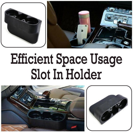 Car Seat Drink Cup Holder Travel Coffee Bottle Water Stand Food Cleanse Storage - Aimall