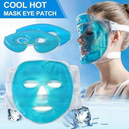 Cooling Mask/Eyepatch Hot Cold Gel Pack Beauty Relax Medical Facial Skin Care AU - Aimall