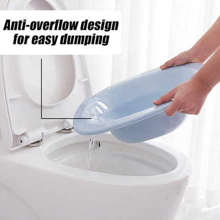 AU Portable Hemorrhoid Therapy Sitz Bath Toilet Bidet Tub for Pregnant PatientAU - Aimall