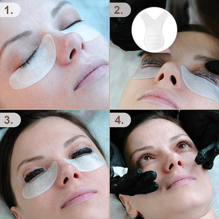 10PCS Eyelash Lashes Lifting Lift Perm Y Comb Brushes Tool Separating Brush AU - Aimall