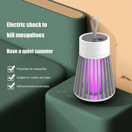 Electric Mosquito Killer Lamp Insect Catcher Fly Bug Zapper Trap LED UV Mozzie - Aimall