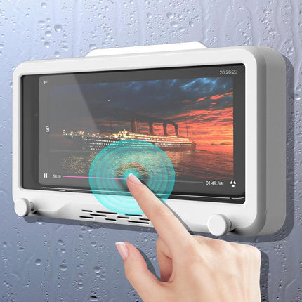 Universal Waterproof Phone Case Bathroom Shower Phone Holder Wall Mounted AU - Aimall