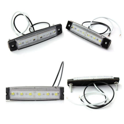 10x 12V Marine Boat LED Deck Courtesy Lights Waterproof White Stern Transom Lamp - Aimall