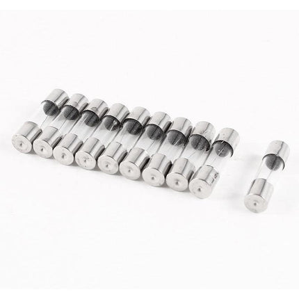 20Pcs M205 Glass Fuse 5mm x 20mm Slow Blow 250V / Select From 0.5A to 10A amp - Aimall