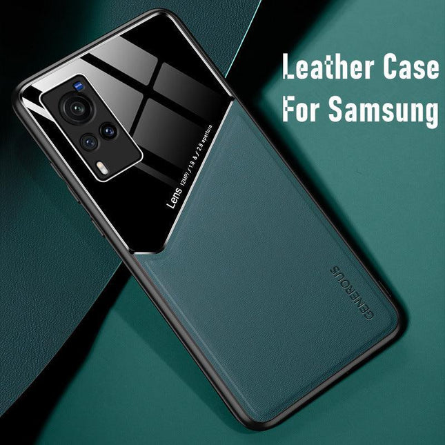 For Samsung Galaxy S21 S22 S20 Note 20 Ultra Plus S20 FE Leather Case AU Stock - Aimall