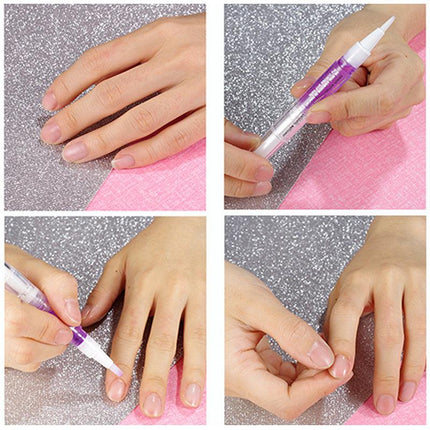 12 PCS Nail Cuticle Oil Pen Set Gel Nail Oil Care Treatment Manicure Repair Pen - Aimall