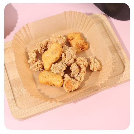 50-100Pcs Disposable Square Air Fryer Paper Liner Non-Stick Baking Paper LinerAU - Aimall
