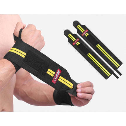 AOLIKES Weight Lifting Gym Muscle Training Wrist Support Straps Wraps Hand AU - Aimall