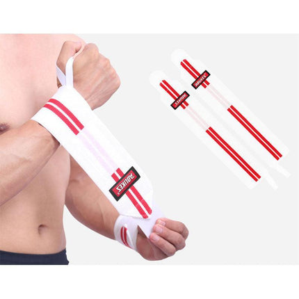 AOLIKES Weight Lifting Gym Muscle Training Wrist Support Straps Wraps Hand AU - Aimall