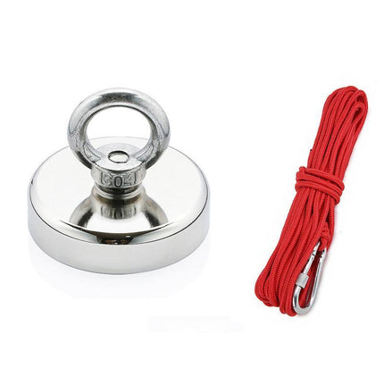 Magnet 120-480Kg Salvage Recovery Neodymium Strong Hook Fishing Treasure Hunting - Aimall