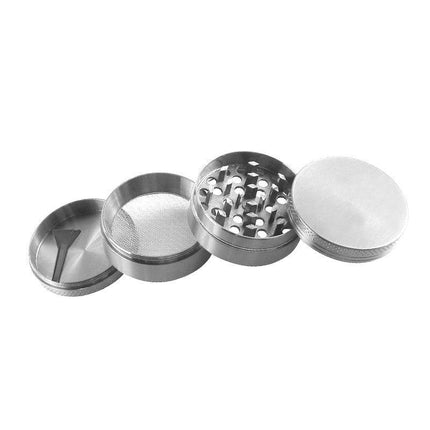 4-Layer Metal Zinc Tobacco Herb Alloy Grinder Hand Muller Smoke Crusher Spice AU - Aimall