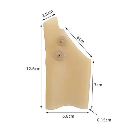 2x Gloves Gel Thumb Hand Wrist Support Arthritis Compression Brace Pain Relief - Aimall