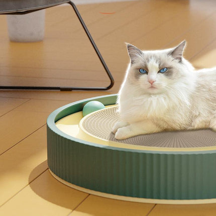 40CM Magic Cat Scratcher bed Pad Toy Accordion Style Folding Lounge Cardboard AU - Aimall