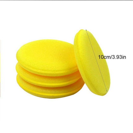 12X Lots Waxing Polish Foam Sponge Cars Vehicle Glass Cleanning Applicator Pads - Aimall