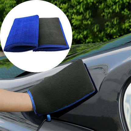 Magic Clay Mitt Glove Car Polish Clay Bar Detailing Glove Microfiber Car Wash AU - Aimall