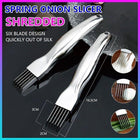 Stainless Steel Vegetable Fruit Onion Slicer Shredder Knife Cutter Kitchen AU - Aimall