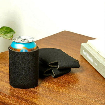 10-50X Foldable Blank Can Stubby Cooler Holder Sleeve Sublimation Heat Transfer - Aimall