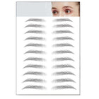 3D Hair-like Stick-On Authentic Eyebrows Waterproof Eyebrow Tattoo Sticker AU - Aimall