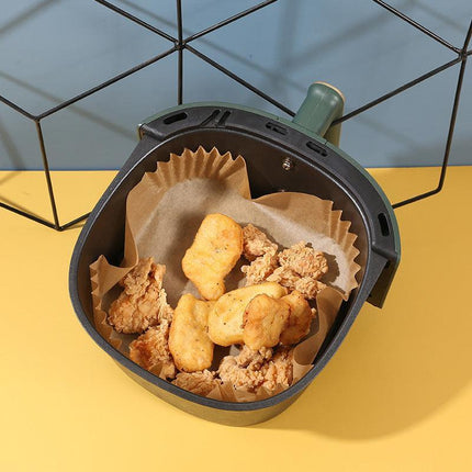 50-100Pcs Disposable Square Air Fryer Paper Liner Non-Stick Baking Paper LinerAU - Aimall